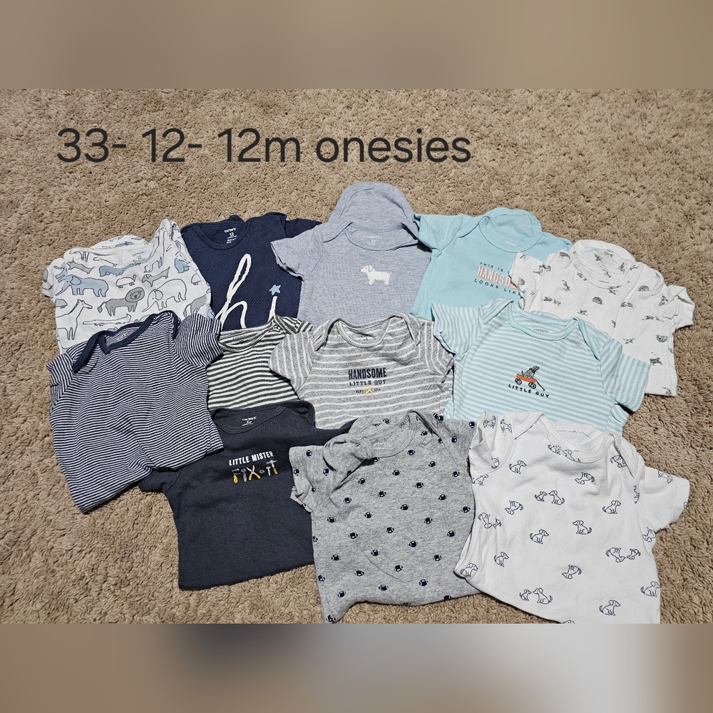 Assorted Baby Onesies Set